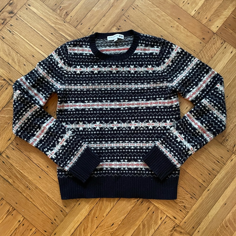 Uniqlo Ines De La Fressange Fair Isle Sweater. Size S.